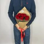 букет из 9 красных роз